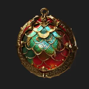 Dragon Scale Amulet