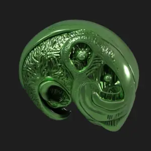 Alien Bio-Helmet