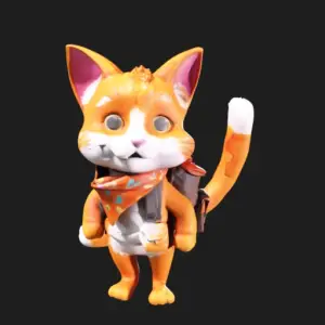 Adventurous Cat Explorer