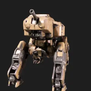 Cyborg Combat Walker