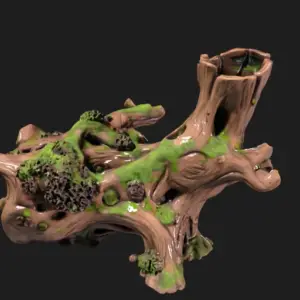 Ancient Wooden Ritual Conduit