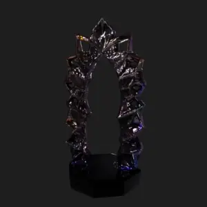 Crystal Fractal Gate