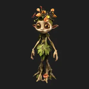 Whimsical Forest Guardian